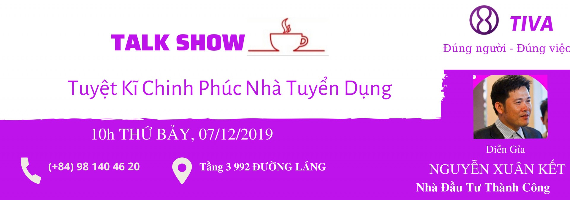 Talk show : ” Bí kíp cưa đổ nhà tuyển dụng “